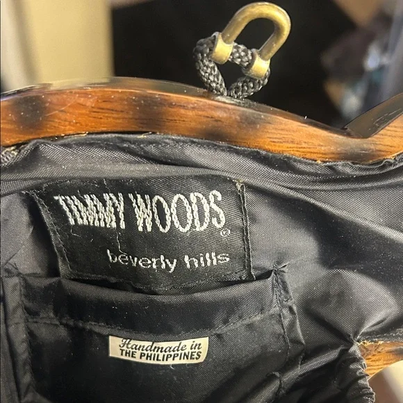 Timmy Woods Brown Elephant Clutch